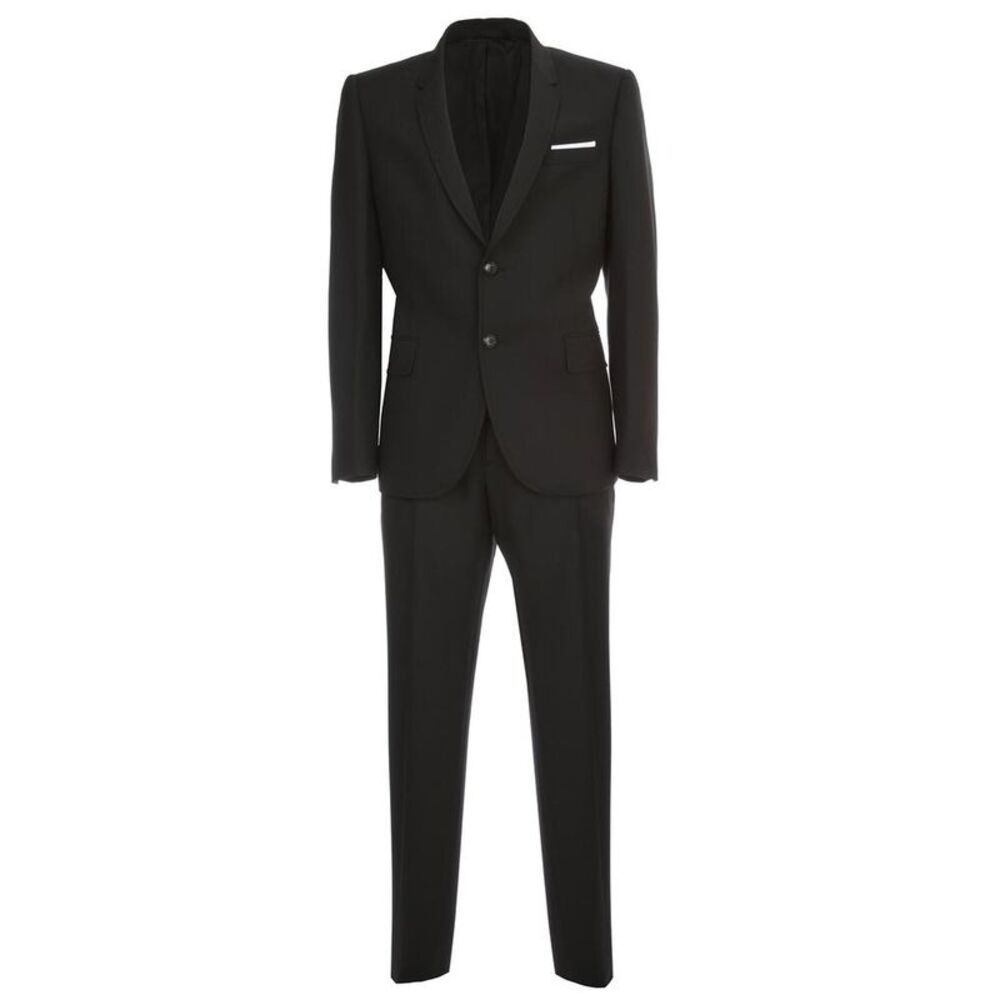 NEIL BARRETT Men's Slim Fit Wool Suit Men BLACK Suits